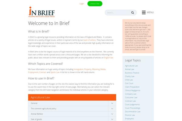 inbrief.co.uk site used Claims.co.uk_2019_v3