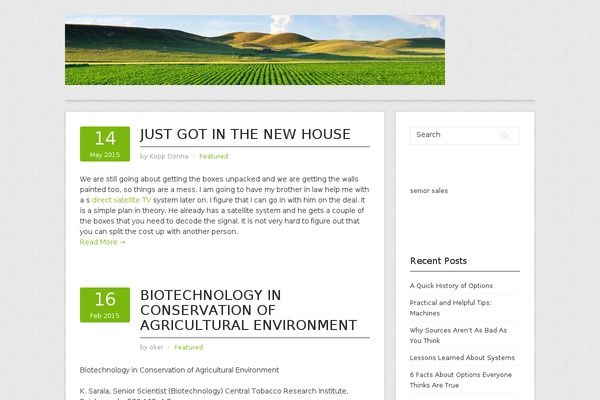 Contango theme site design template sample