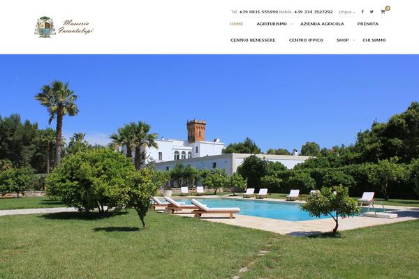 Site using Tp-hotel-booking plugin