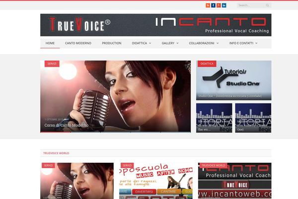 SmartMag theme site design template sample