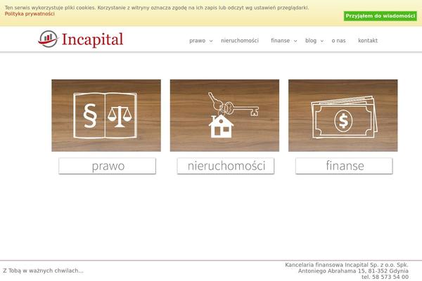 Realty theme site design template sample