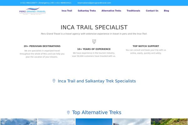 Site using Tourmaster plugin