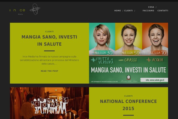 Tracks theme site design template sample