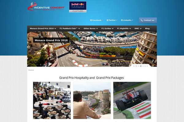 Nexus theme site design template sample