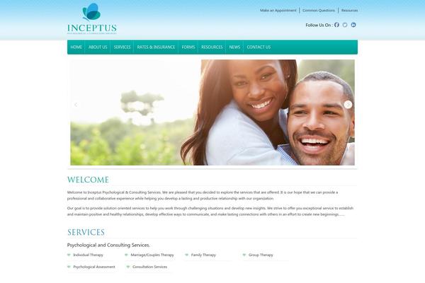 inceptuspsych.com site used Craftive
