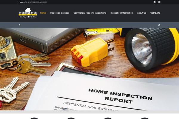 Worker theme site design template sample