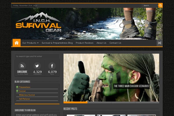 Sahifa theme site design template sample