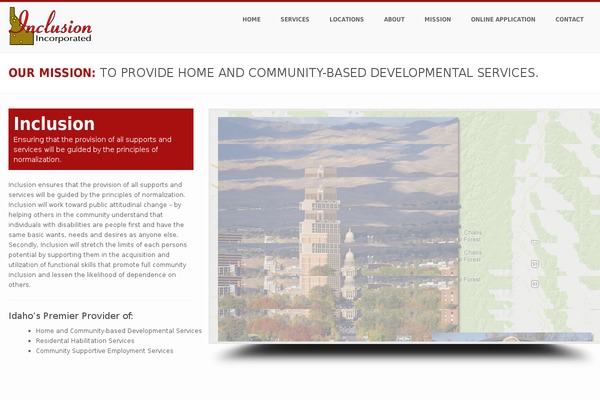 BUILDER theme site design template sample