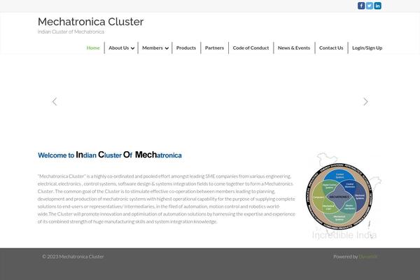 incomech.org site used Dynamix-wordpress