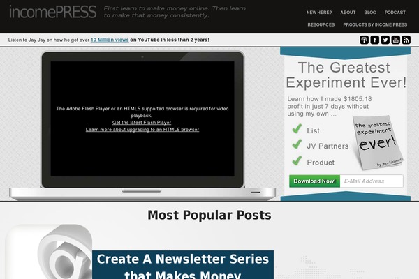 Inpress Child Theme theme websites examples