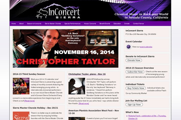Ics theme site design template sample