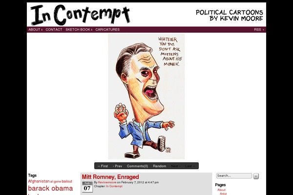 ComicPress theme site design template sample