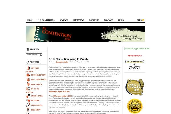 Cutline 3 Column Split theme site design template sample