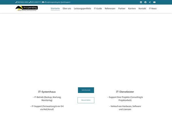 Dante theme site design template sample