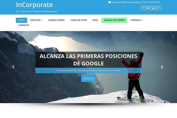 Site using Carousel Horizontal Posts Content Slider plugin