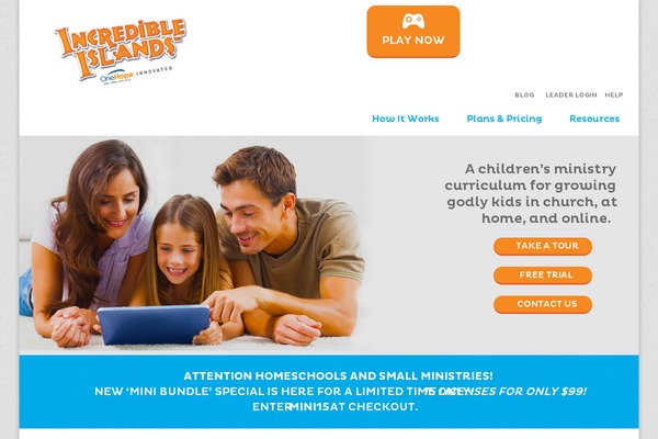 incredibleislands.ca site used Incredible
