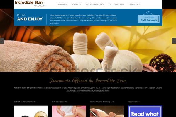 incredibleskinbylyn.com site used Spasalon-pro