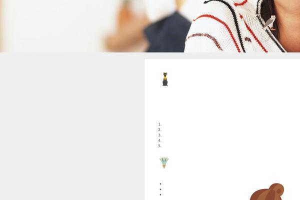 The Box theme site design template sample