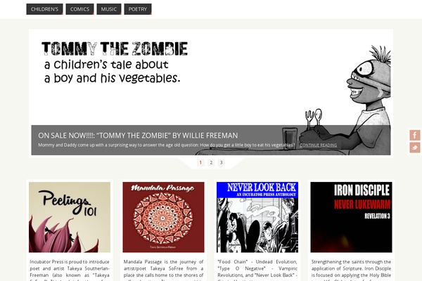 Concept theme site design template sample