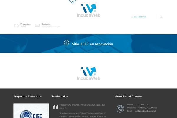 Site using Crumina_slider plugin