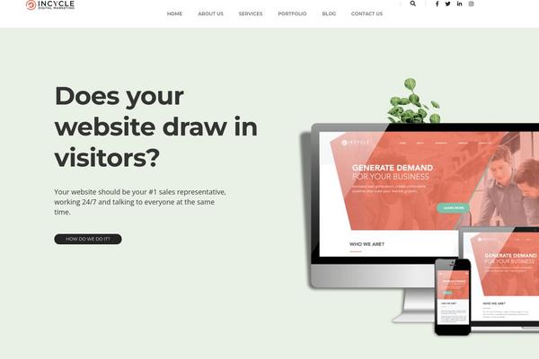 Site using myStickyElements plugin