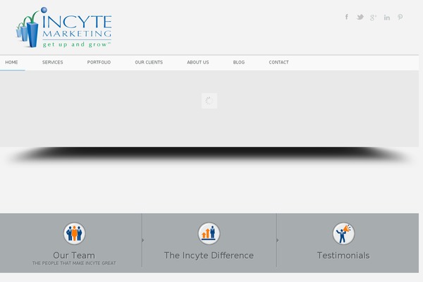 Circles theme site design template sample