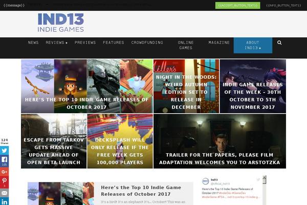 ind13.com site used Zeal-creative-ltd
