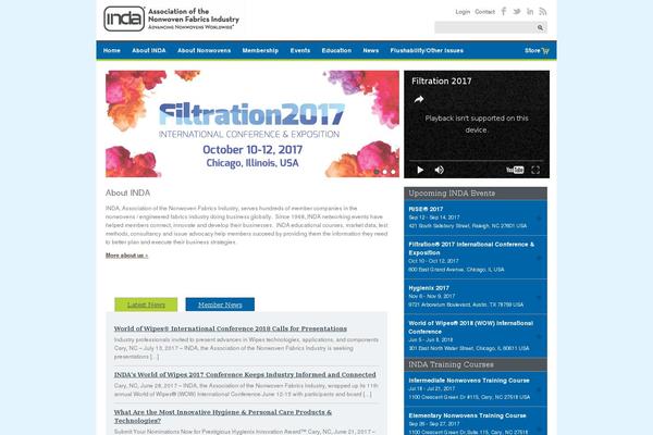 inda.org site used Inda