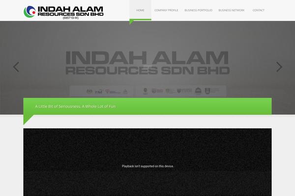 Ventus theme site design template sample