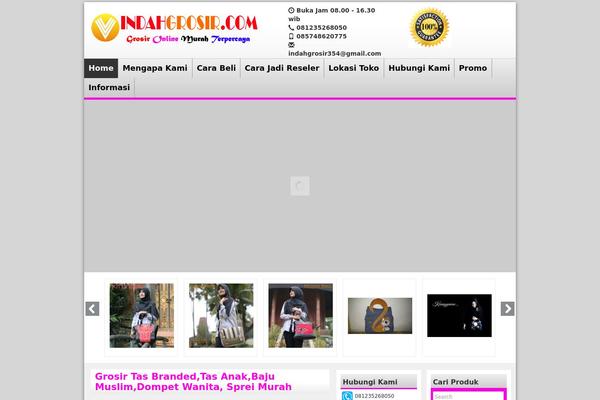 WP-Agen theme site design template sample