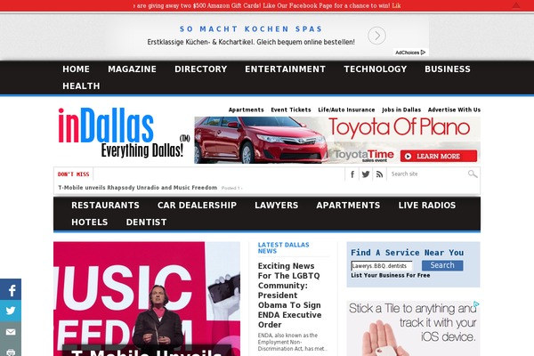 Max Mag theme site design template sample