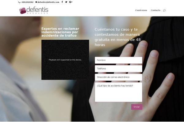 Divi theme site design template sample