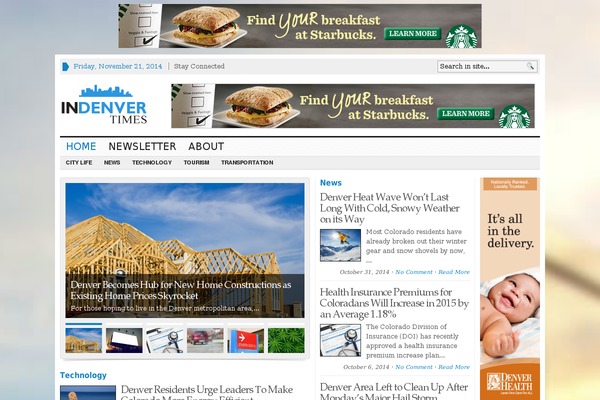 Advanced Newspaper theme site design template sample