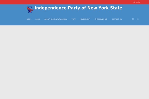 Politics theme site design template sample