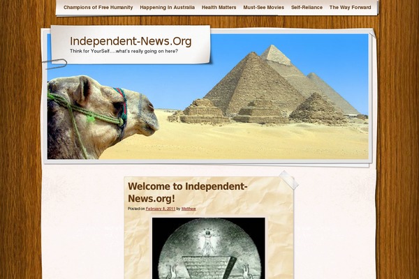 Adventure Journal theme site design template sample