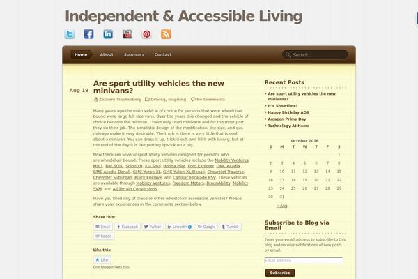 Notepad Theme theme site design template sample