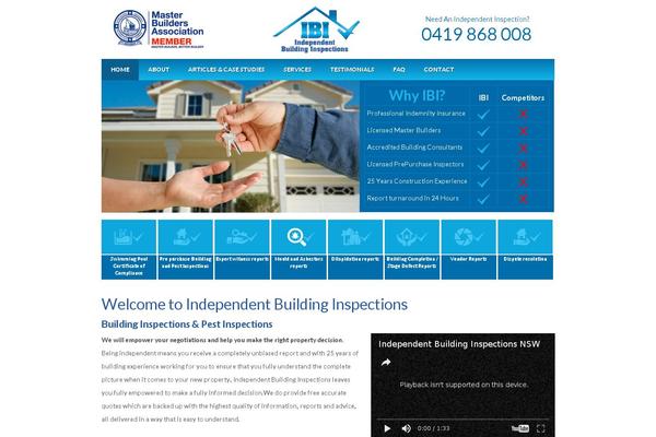 Site using Testimonials Slider plugin