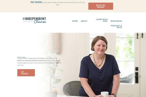 Astra Child theme site design template sample