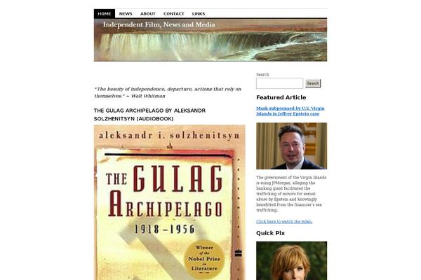 Coraline theme site design template sample