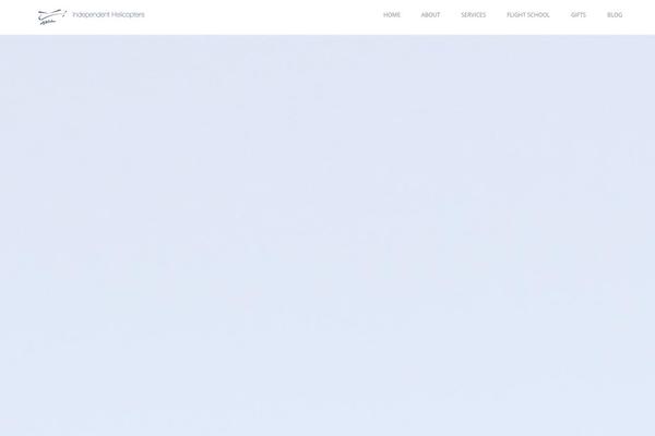 Visia theme site design template sample