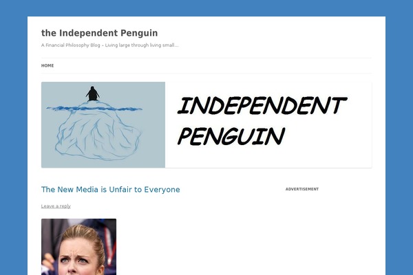 Twenty Twelve theme site design template sample