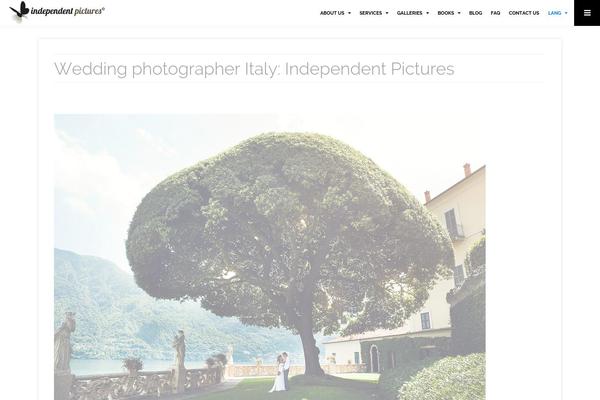 CONTRAST theme site design template sample