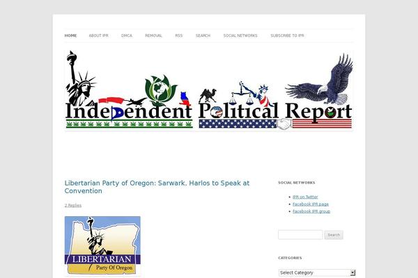 Mission News theme site design template sample