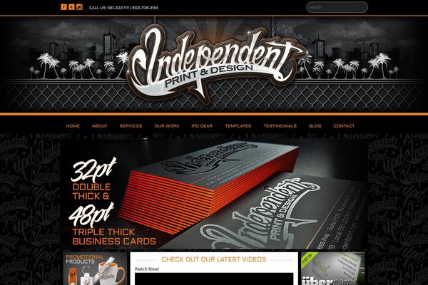 independentprint.com site used Ipd