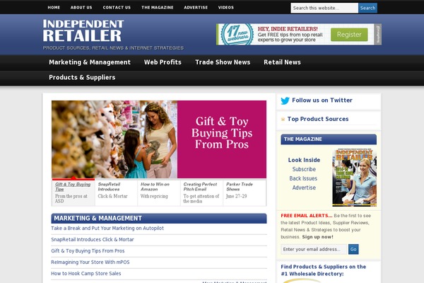 SmartMag Child theme site design template sample