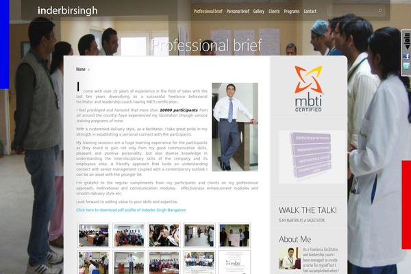 InStyle theme site design template sample