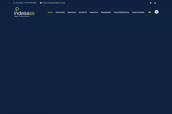 Finance theme site design template sample