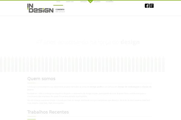 Stockholm Child theme site design template sample