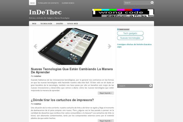 iTechNews theme websites examples