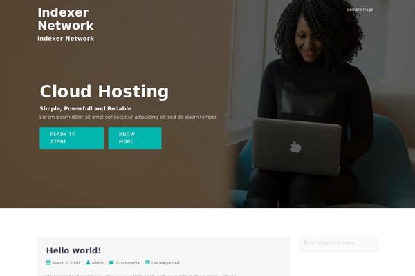 indexer.net site used Webhost